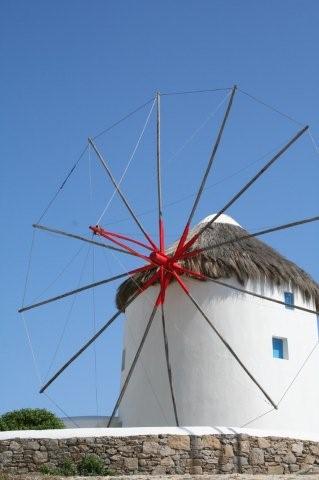 Windmill in Mykononos