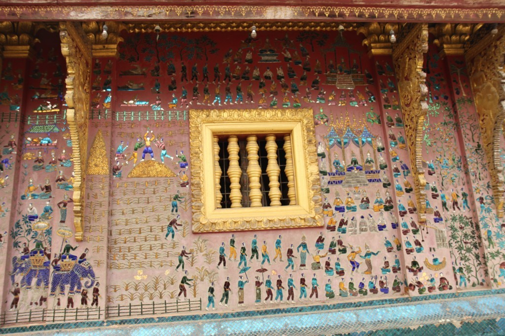 Mosaics on Outside of Temple