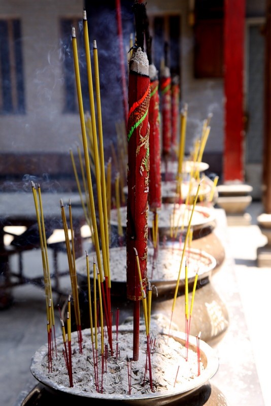 Incense in Temple