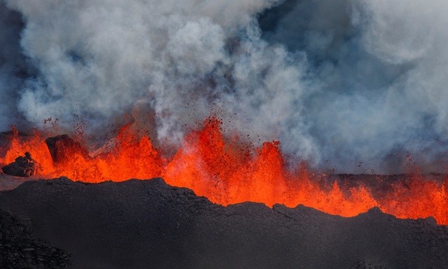 1 Bardarbunga Volcano, Iceland  2014
